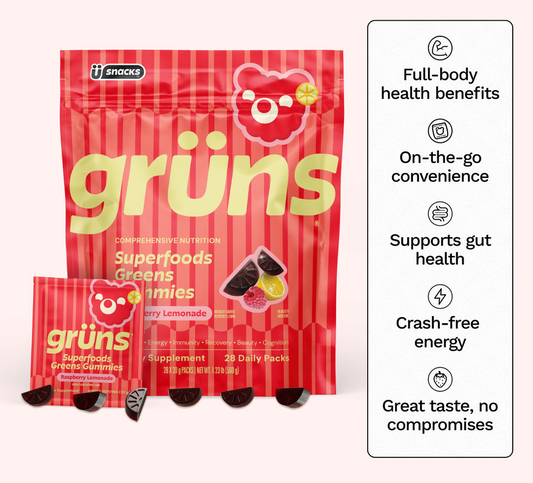Grüns Superfood Gummies（Raspberry Lemonade）