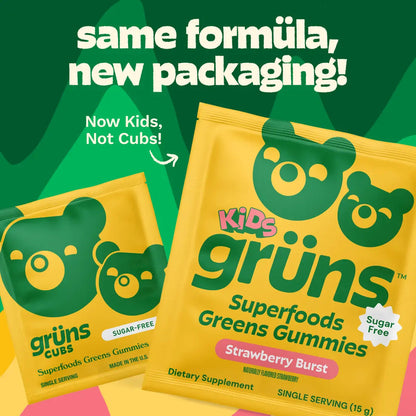 Grüns Kids Superfood Gummies